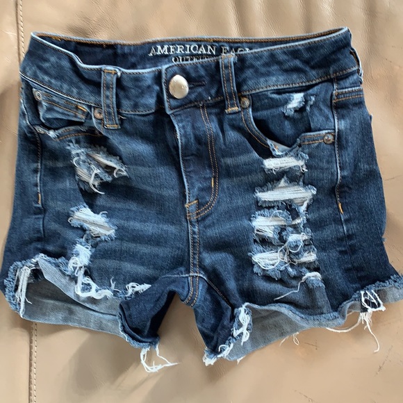 American Eagle jean shorts x 2 - Picture 5 of 9